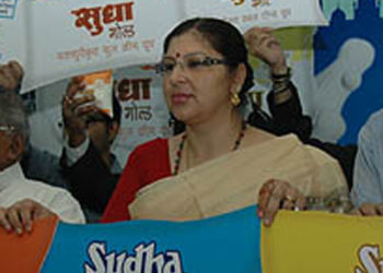 Sudha Milk: Controversy continues to rage
