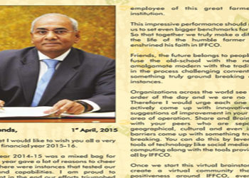 Be proud of yourself as professionals of IFFCO: MD