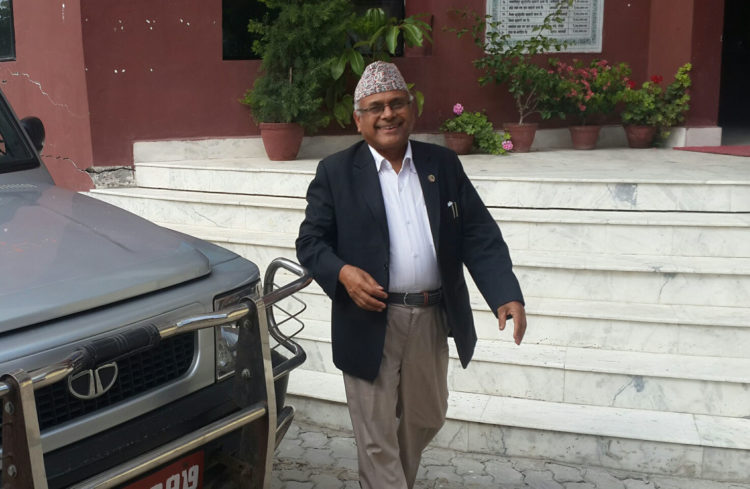Nepal Co-op Chief thanks Awasthi and Balu