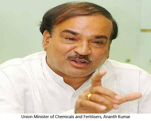 Union Minister of Chemicals and Fertilisers-Ananth Kumar