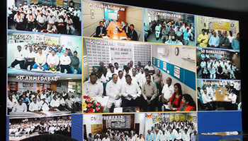 Video-conference: Farmers vow to use IFFCO-MC products