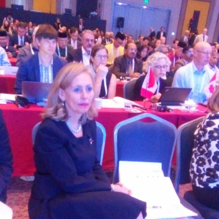 ICA: Monique Leroux replaces Dame Pauline as President