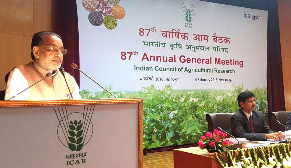 ICAR AGM: Singh vows to achieve sustainable growth