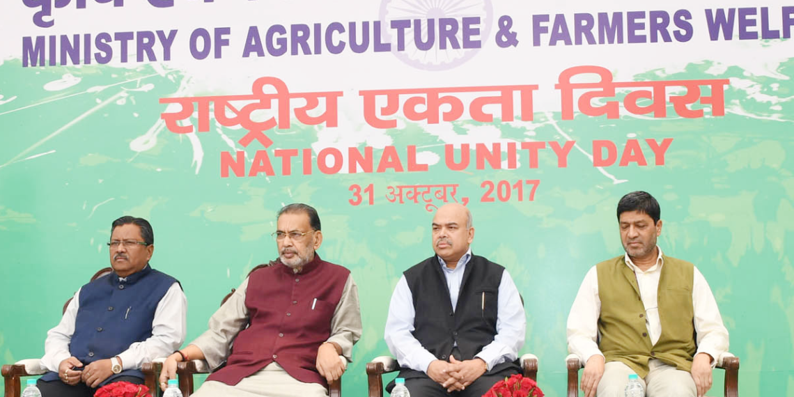 Singh administers oath in Krishi Bhawan