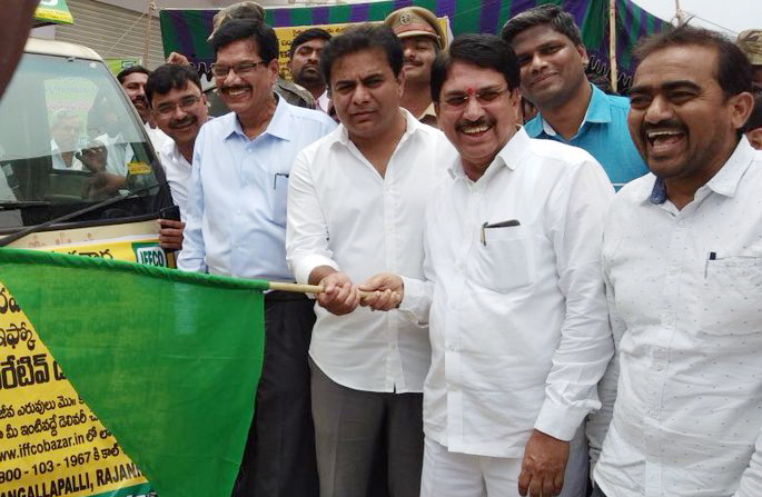 IFFCO celebrates Telangana Day by opening Bazar