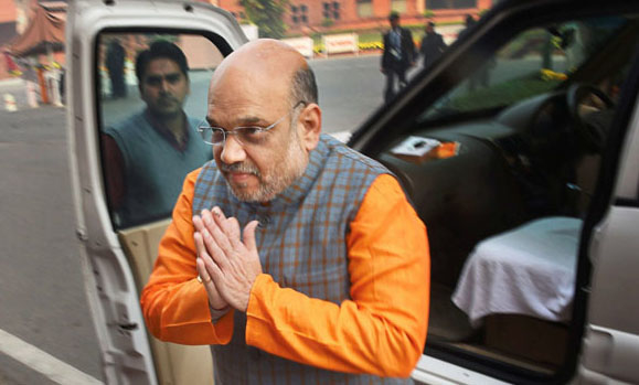 Amit Shah meets Sahakar Bharati officials