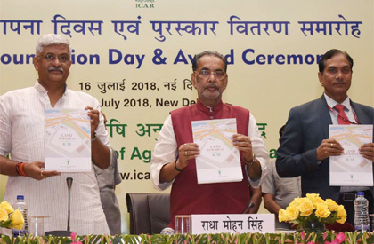 ICAR Foundation day: Singh cheers scientists