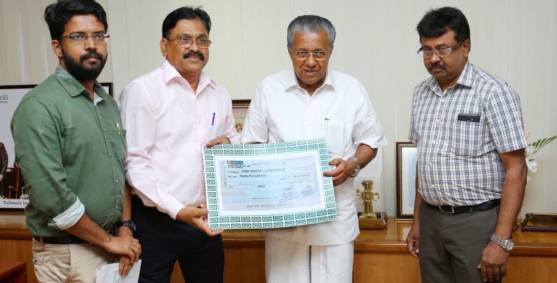 IFFCO donates Rs 25 lakh to Kerala flood victims