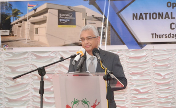 Mauritius on co-op revival, opens college, signs MoU with NCUI