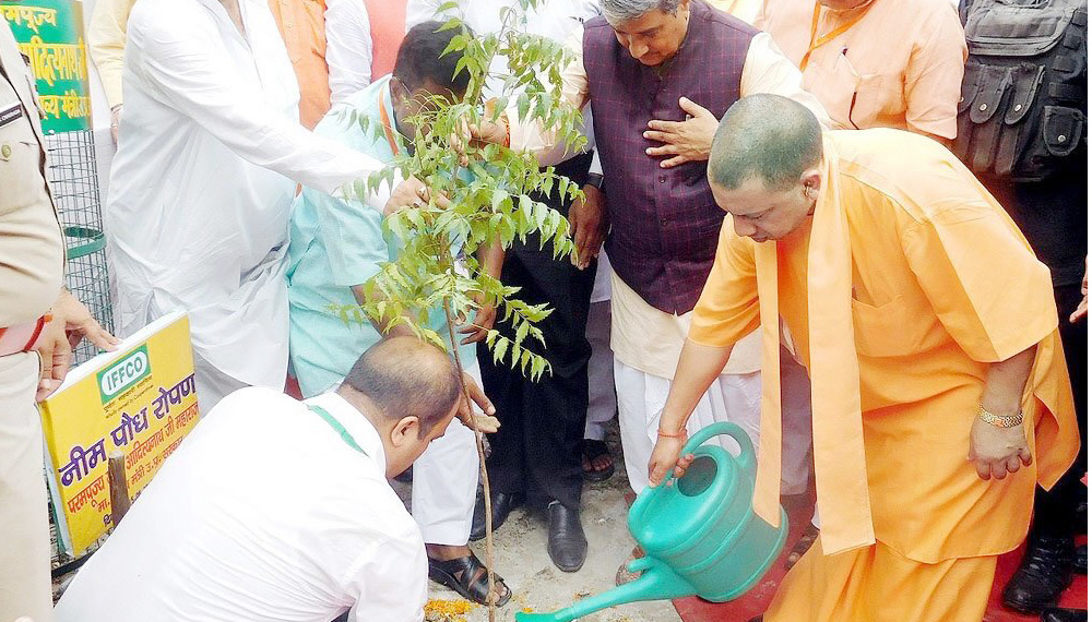UP CM joins IFFCO neem plantation campaign