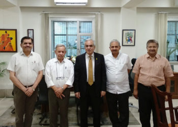 Co-op comes Centre stage:  Sah Bharati officials meet Niti Aayog VC