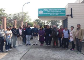 NCOF, Ghaziabad coaches farm experts from Nepal