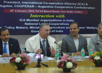 ICA: Guarco steals hearts of Indian cooperators at NCUI headquarters