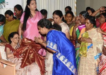 Jaya Arunachalam felicitated on her birthday!