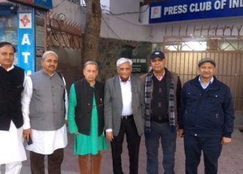 Newly elected team of NAFCUB comes calling to Press Club of India
