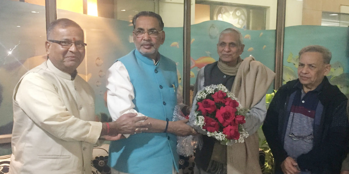 Sah Bharati thanks Singh for strengthening co-op movement