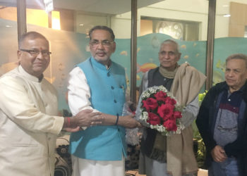 Sah Bharati thanks Singh for strengthening co-op movement