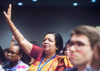 UN: Nandini in Town Hall meeting in New York