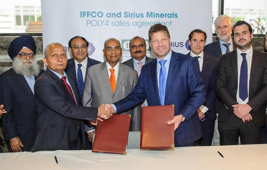 IFFCO signs Sirius Minerals for supply of POLY4; experts call it historic