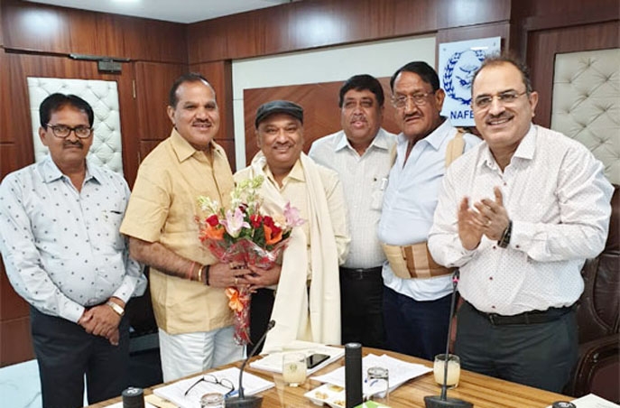 Nafed: Surprise felicitation awaited Sunil Singh