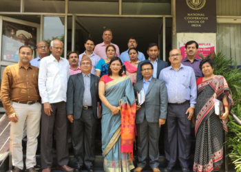 Om Devi and team visit India to study co-op curriculum