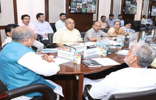 Tomar gets going; addresses states thru video conferencing