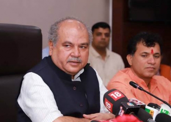 Tomar announces launching of pension scheme for farmers