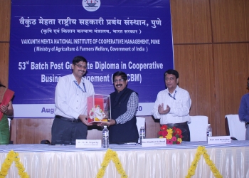 Vamnicom: 53rd batch of PGDCBM inaugurated