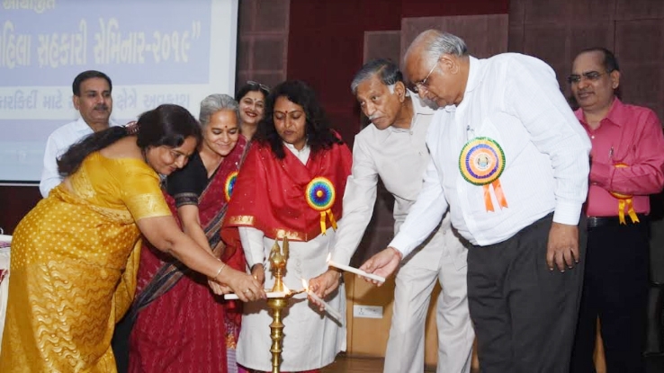 Guj State Co-op Union seminar on “Career in Co-ops” for women