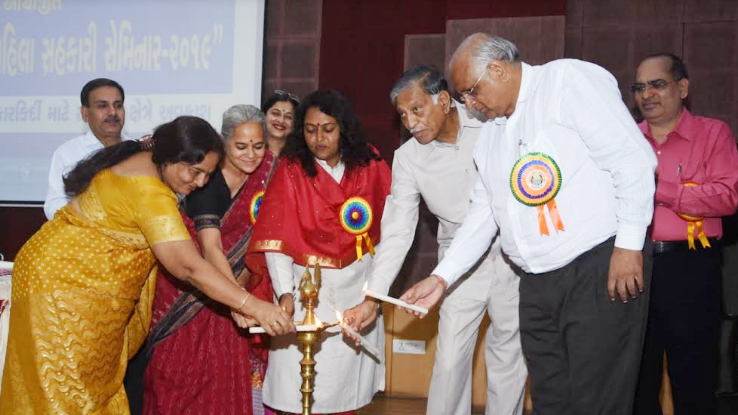 Guj State Co-op Union seminar on “Career in Co-ops” for women