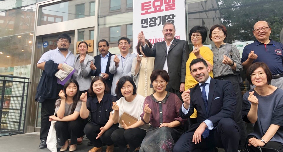 Travels with ICA President