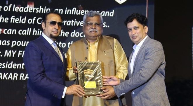 Chikhali Urban Co-op Bank: Gupta bags “Sahakar Ratna Award”