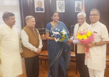 Sahakar Bharati team meets Nirmala, seeks UCB Cell in Ministry