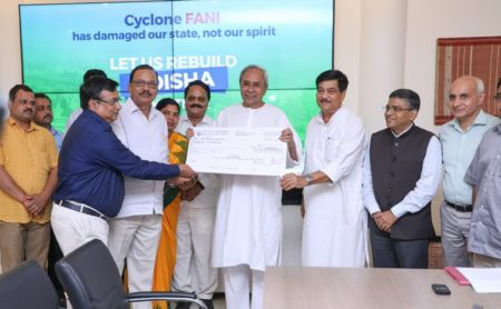 Odisha State Co-op Bank contributes Rs 5 Crore