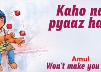 Amul Topical on onion takes social media by storm