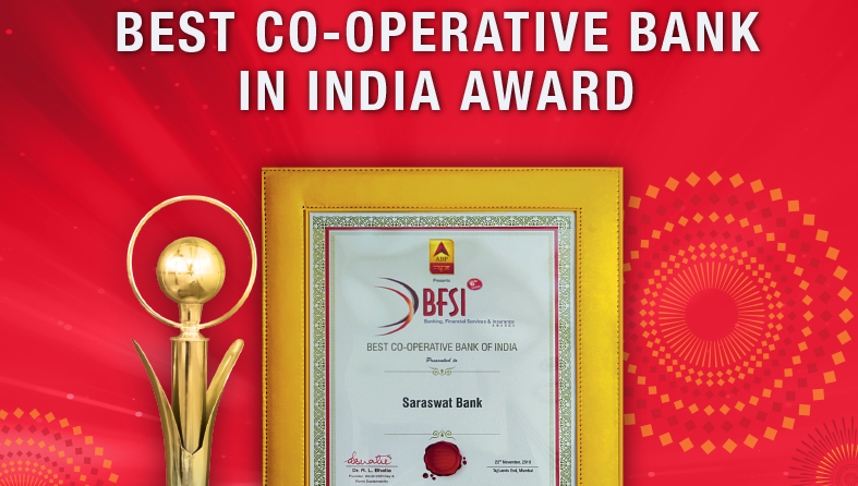 ABP News bestows award on Saraswat Bank