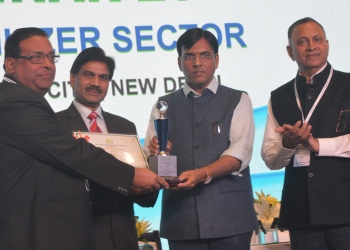 Kribhco awarded for making the Best Video Film at FAI function