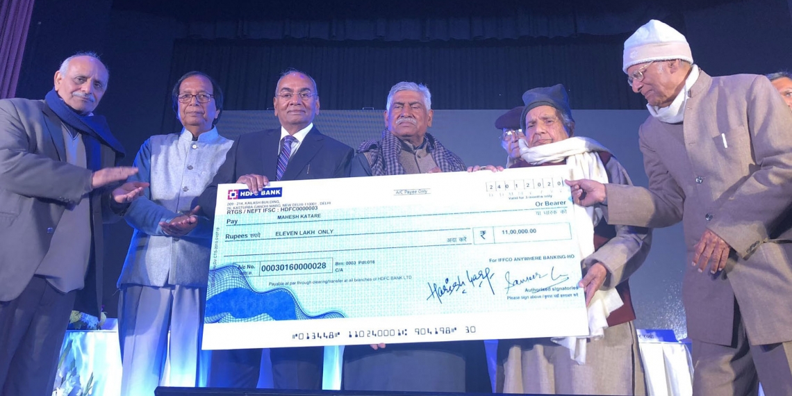 Katare gets 9th Srilal Shukla IFFCO Samman in a glittering event