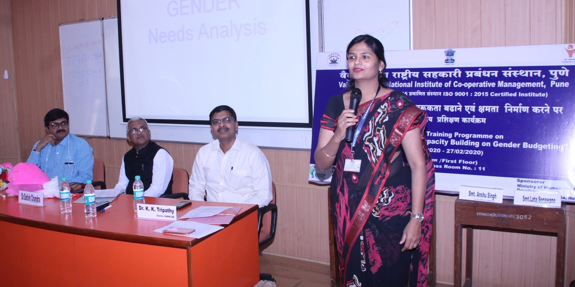 Vamnicom conducts Programme on Gender Budgeting