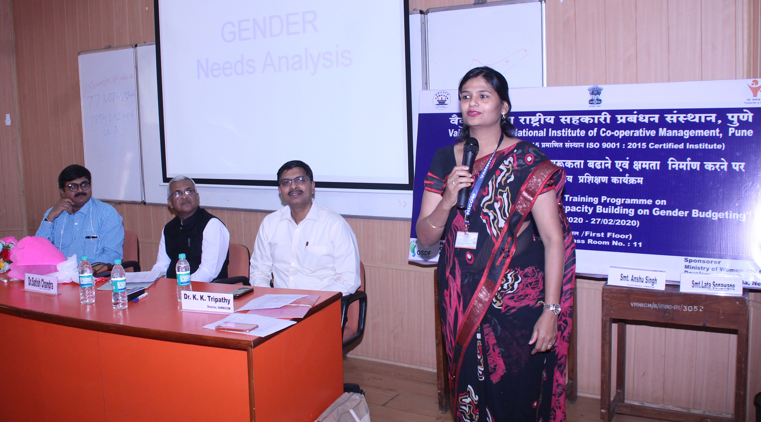 Vamnicom conducts Programme on Gender Budgeting