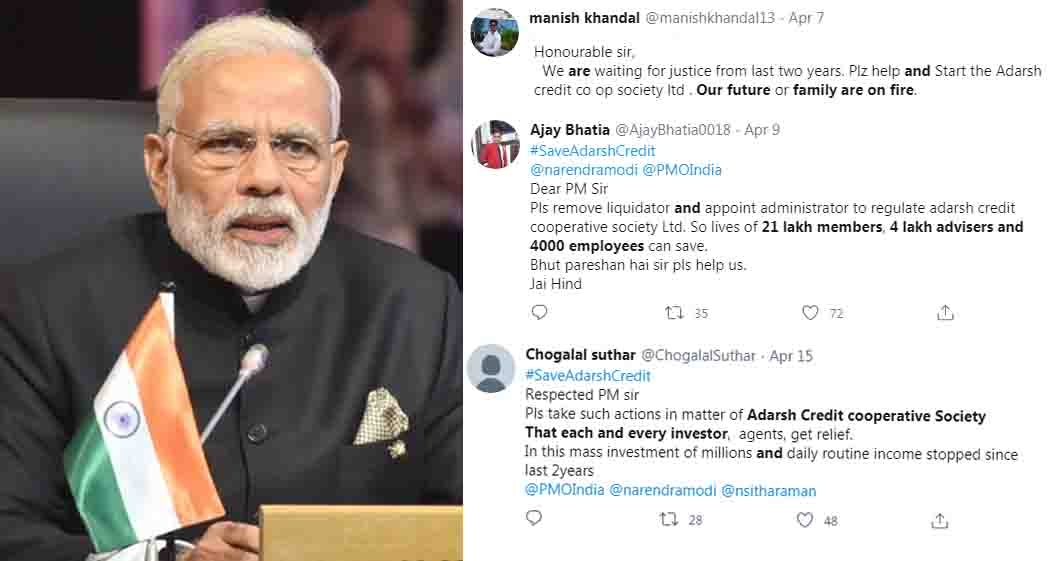 Adarsh Credit: Investors launch social media campaign; seek PM’s attention