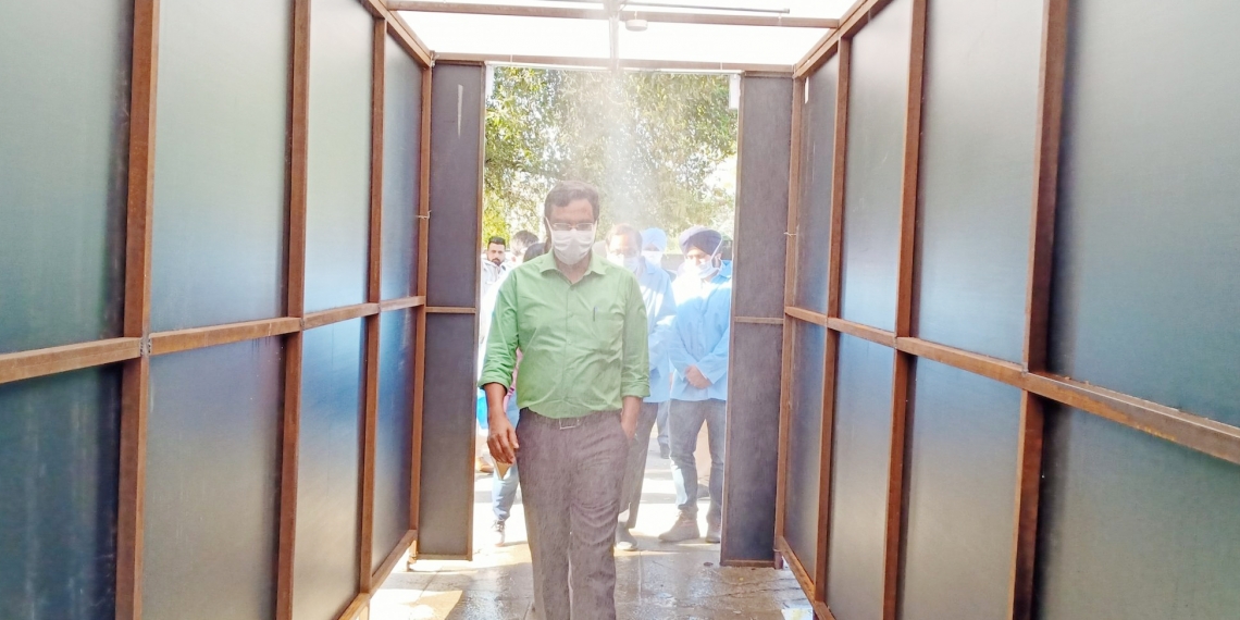 UP’s Kisan Sahkari Sugar Mill installs Disinfectant Tunnel