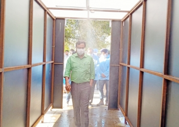 UP’s Kisan Sahkari Sugar Mill installs Disinfectant Tunnel