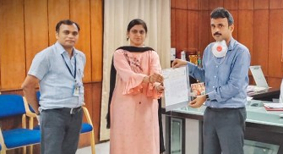 Durg DCCB employees Union donates Rs 10 lac