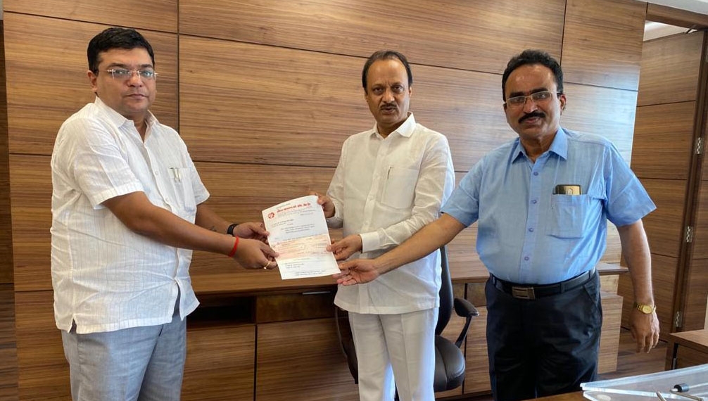 G S Mahanagar Coop Bank donates Rs 35 lakh