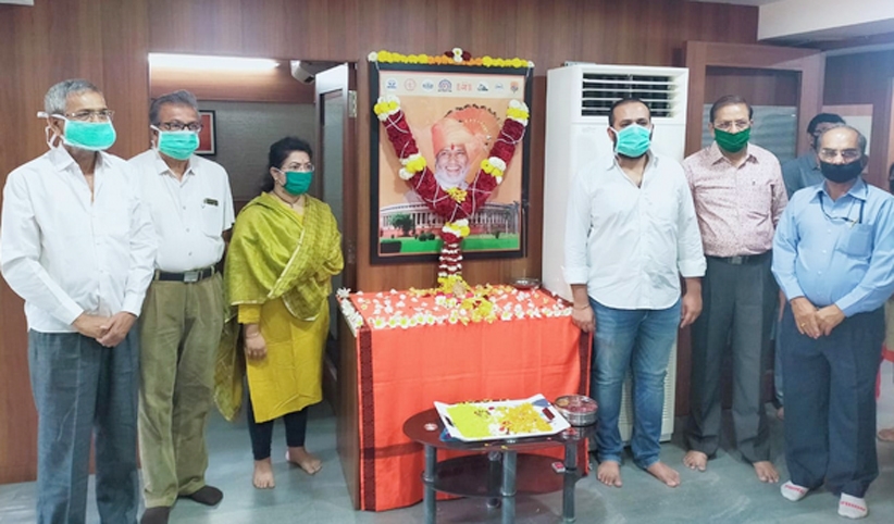 Godavari Urban Co-op Bank also donates