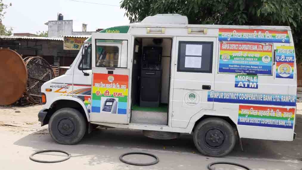 Rampur DCCB moves ATM vans around to help people