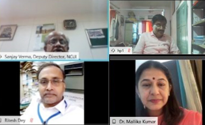 Only Co-ops can mitigate Covid led economic recession: NCUI Webinar