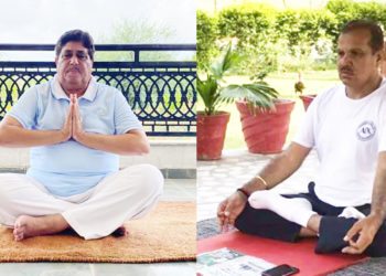 Co-operators celebrate Yoga Day at home; greet followers