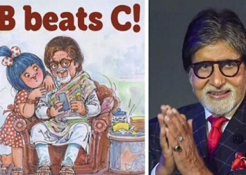 Big B says I am honoured by Amul Topical